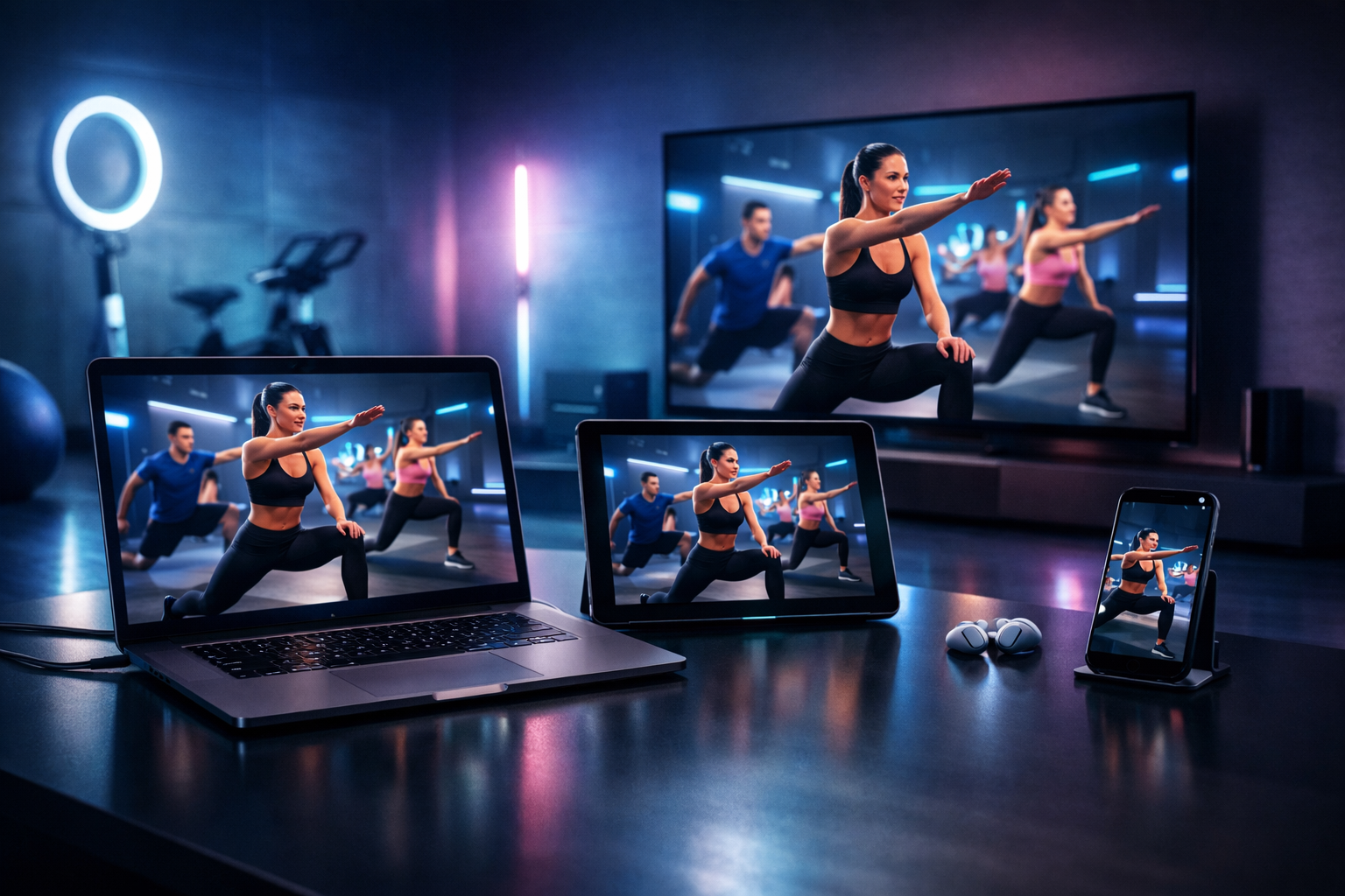 Stream Fitness Classes Online in 2026 (No Expensive Software)