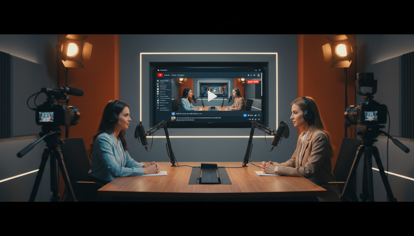 Podcast Video Simulcast to YouTube Guide (2026)