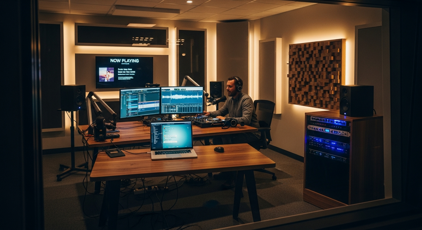 Start an internet radio station with professional platform, AutoDJ, unlimited listeners, HD streaming