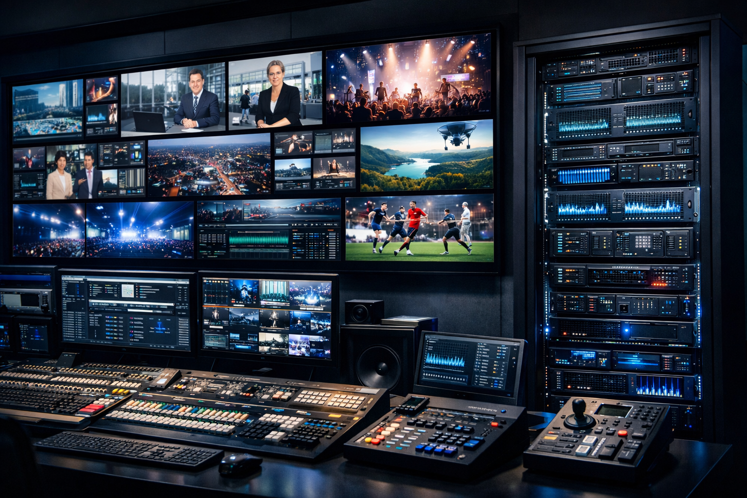 Shoutcast video server hosting dashboard for HD streaming with AutoDJ