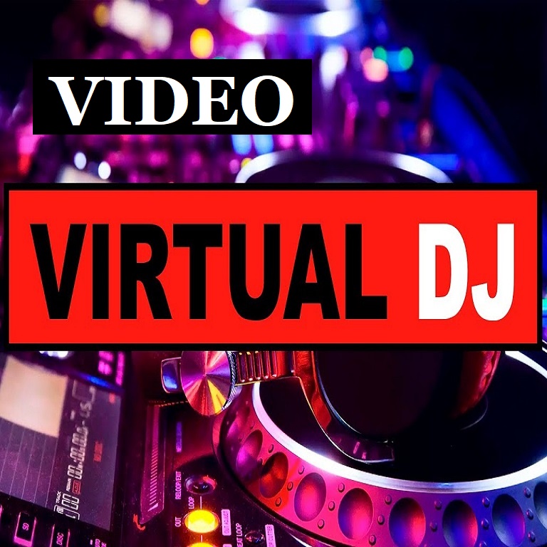VirtualDJ video streaming interface with video mixing visual effects transitions and live broadcast output