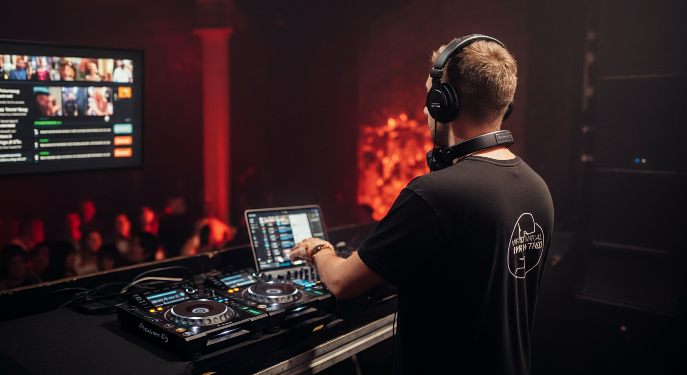 VirtualDJ audio streaming configuration