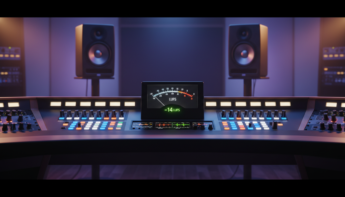 Loudness Normalization LUFS Guide for Streaming (2026)