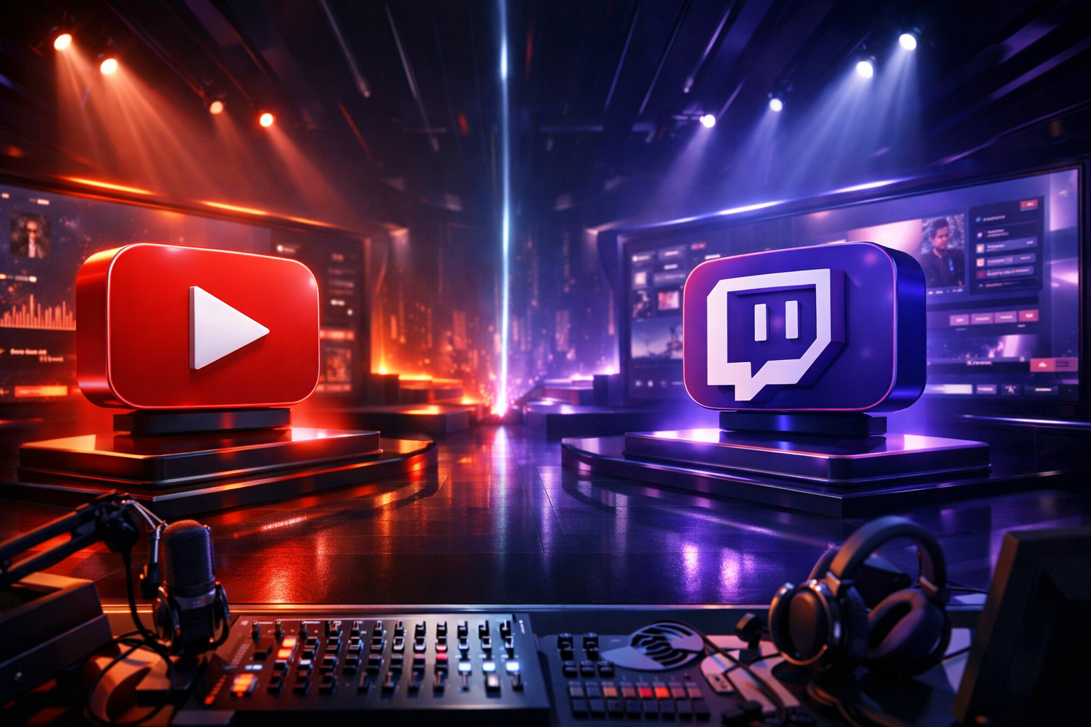 YouTube Live vs Twitch 2026: Stream to Both